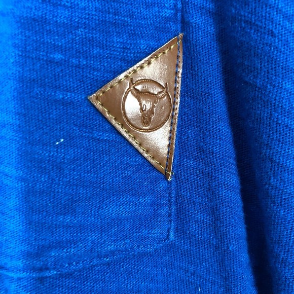 Jeans by Buffalo Textured T-Shirt, Front Pocket w/Buffalo Emblem SZ XL - Picture 5 of 6